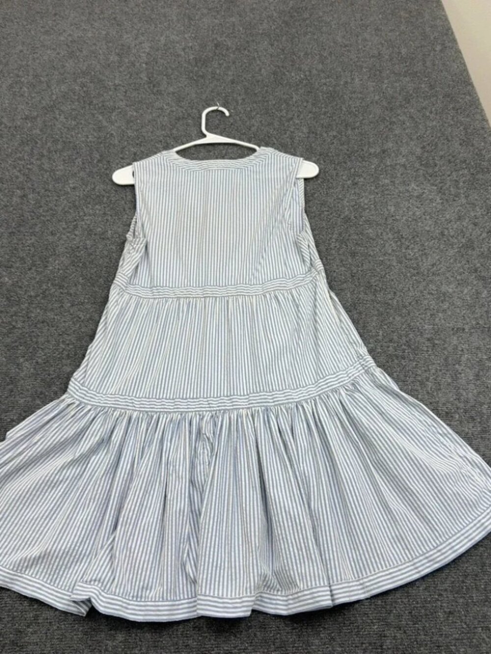 Vineyard Vines Dress Womens S Blue and White